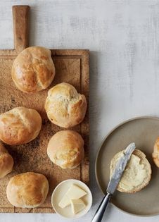Danish birthday buns (Fødselsdagsboller)
