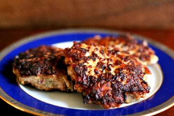 Danish pork burgers