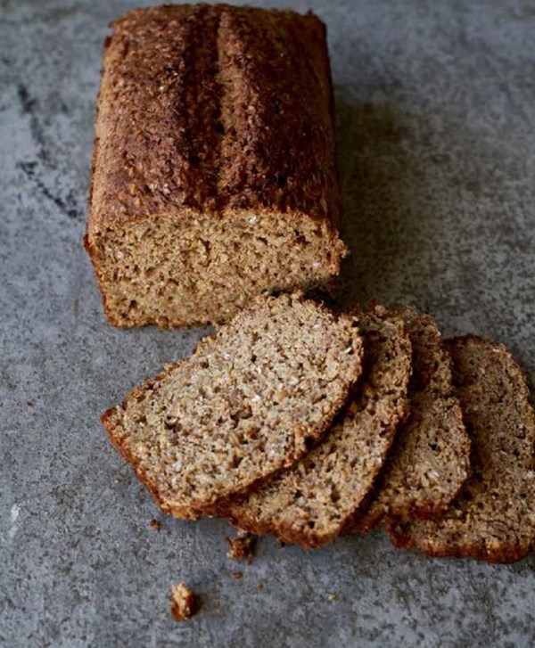 Danish rye sourdough seed bread