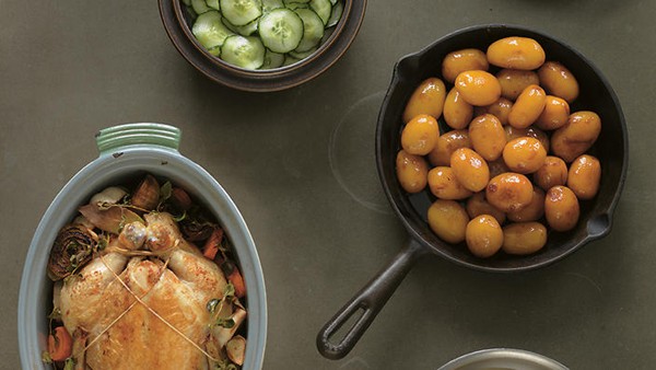 Danish sugar-browned potatoes (Brunede poteter / Brunede kartofler)
