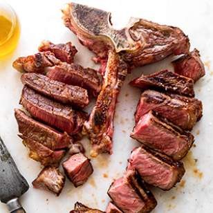 Dario's Florentine steak