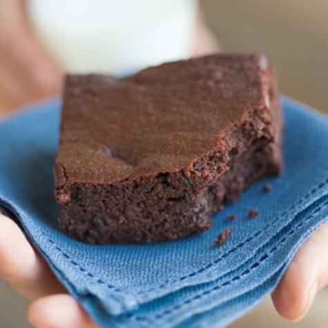 Dark chocolate brownies 
