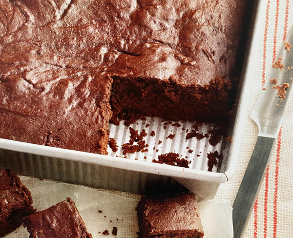 Dark chocolate brownies