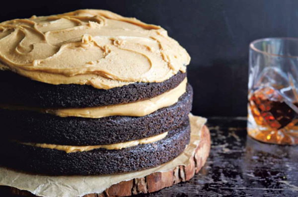 Dark chocolate cake