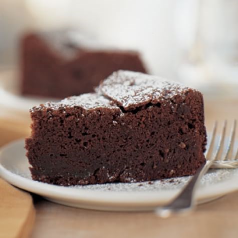 Dark chocolate cake