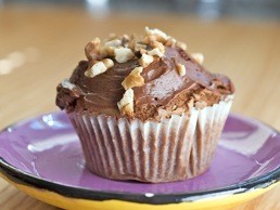 Dark chocolate cupcakes