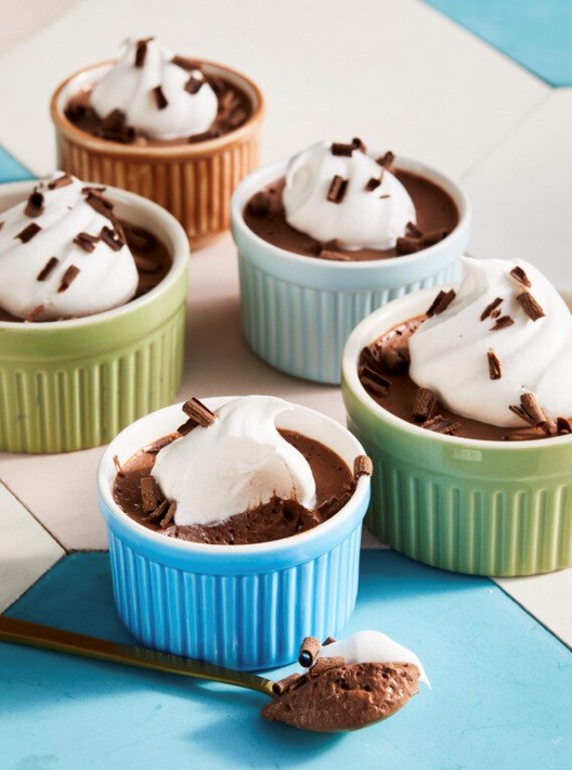 Dark chocolate Earl Grey mousse
