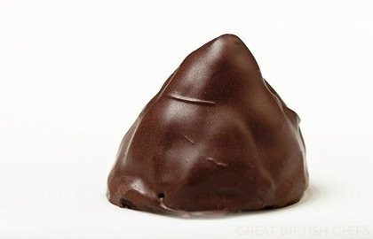 Dark chocolate floedebolle