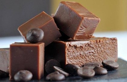 Dark chocolate fudge