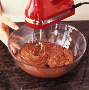 Dark chocolate ganache