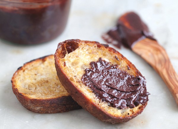 Dark chocolate hazelnut spread