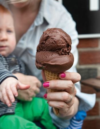 Dark chocolate [ice cream]