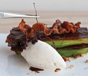 Dark-chocolate magic shell