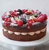 Dark chocolate moelleux