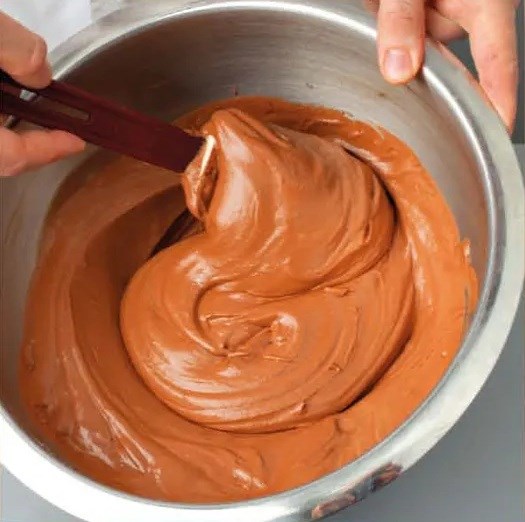 Dark chocolate mousse (sabayon method)