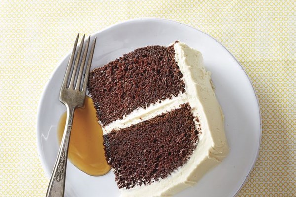 Darkest chocolate cake