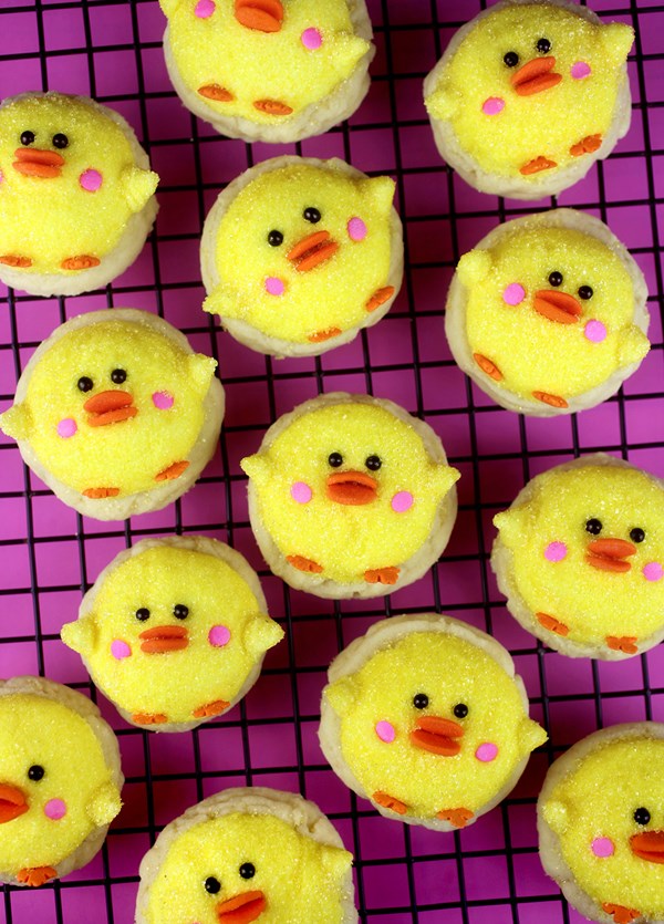 Darling duckling sugar cookies