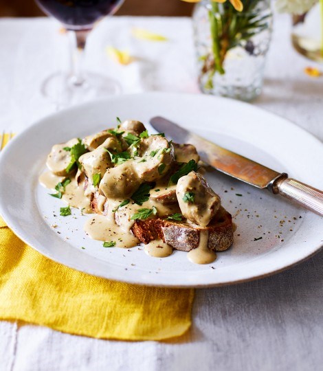 Darren Broom's devilled kidneys with Nordic mustard & Gentleman's Relish