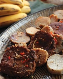 Dasheen pork