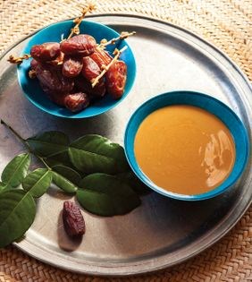 Date + tahini dessert (Khorma ardeh)
