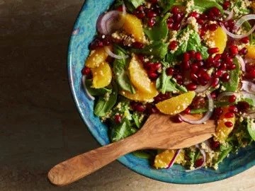 Date and orange couscous toss