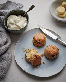 Date, orange and chocolate buttermilk scones