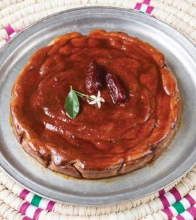 Date, walnut + orange cake (Cayk-e ranginak)