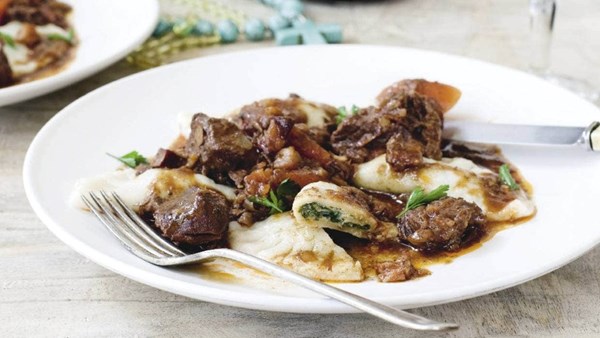 Daube de boeuf et ses raviolis