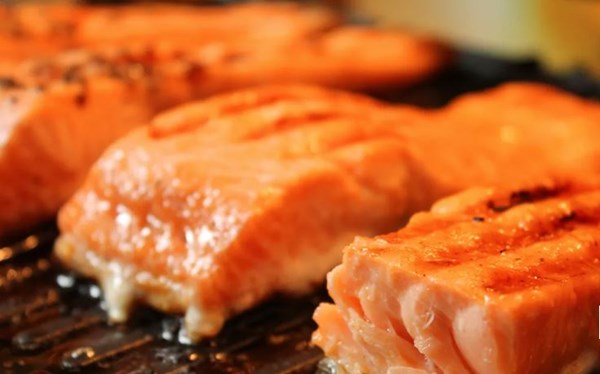 Dave's marinated salmon