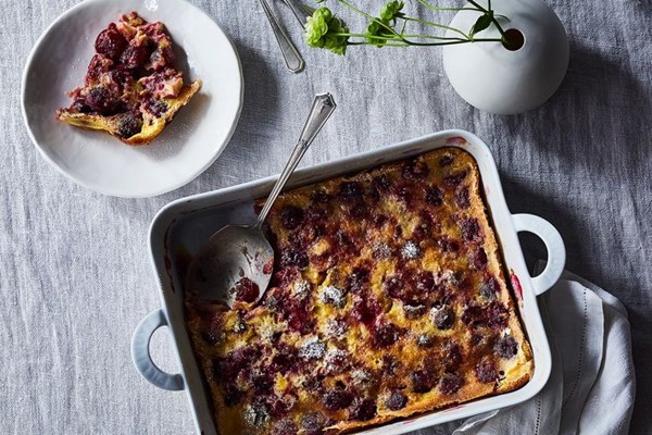 David Lebovitz's cherry clafoutis