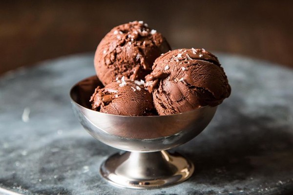 David Lebovitz's chocolate sorbet