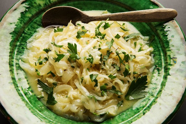 David Tanis's onion confit