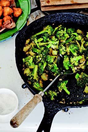 Davio's broccoli with garlic and lemon