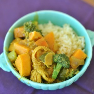 Day-after-Thanksgiving coconut curry