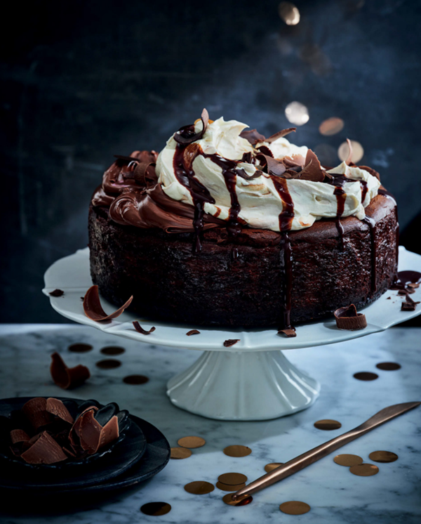 Death by choc cheesecake