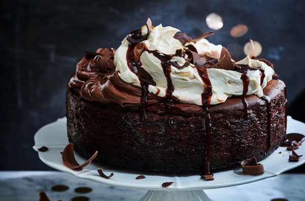 Death by choc cheesecake