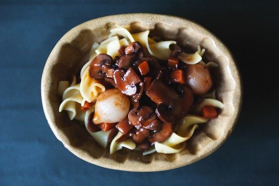Deb Perelman's mushroom Bourguignon