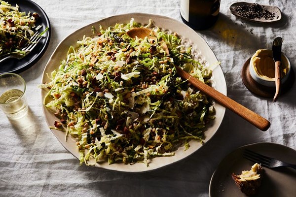 Deb Perelman’s winter slaw with farro