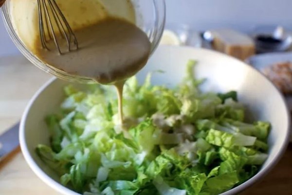 Deb's Caesar salad dressing