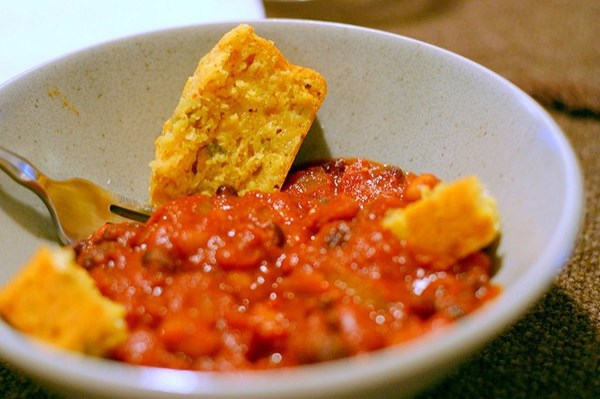 Deb's three bean chili