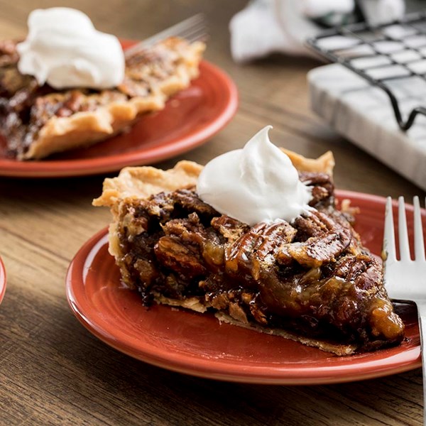 Decadent chocolate pecan pie