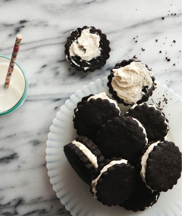 Decadent chocolate sandwich cookies