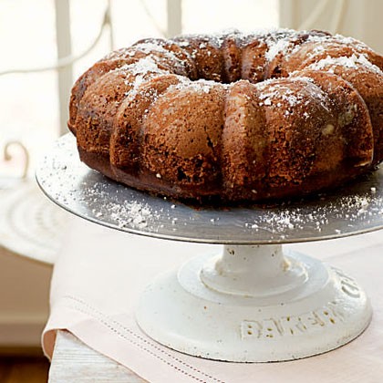 Decadent double-chocolate bundt cake