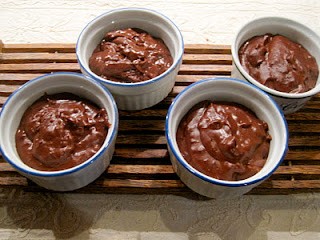 Decadent low fat Mexican chocolate pudding