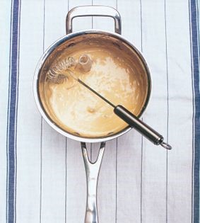 Deconstructed blanquette de veau