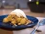 Deconstructed maple apple crumble
