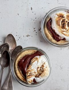 Deconstructed s'mores