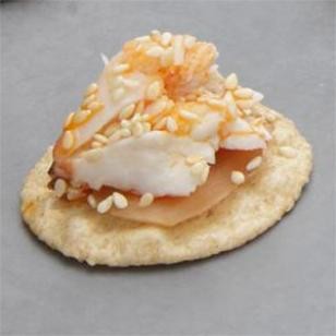 Deconstructed spicy crab roll