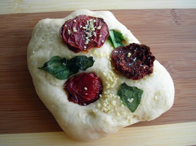 Deconstucted pizza