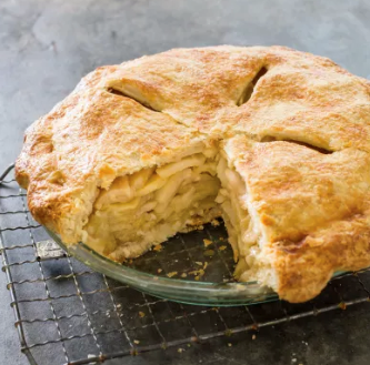 Deep-dish apple pie